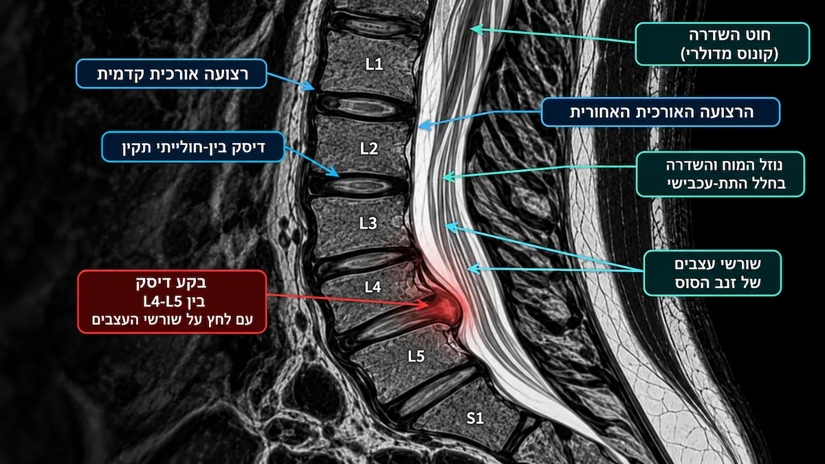 עמוד ראשי 42 פענוח MRI של עמוד השדרה: מה משמעות הממצאים?